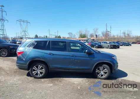 2017 Honda Pilot Ex from USA, damaged, VIN 5FNYF6H34HB034362